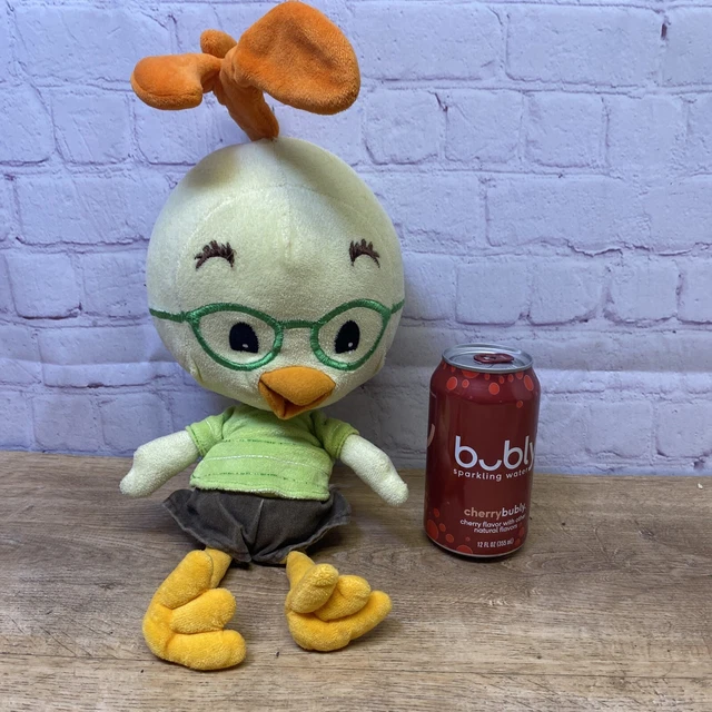 Walt Disney Chicken Little Plush Stuffed Approx. 10.5" Green Striped Shirt
