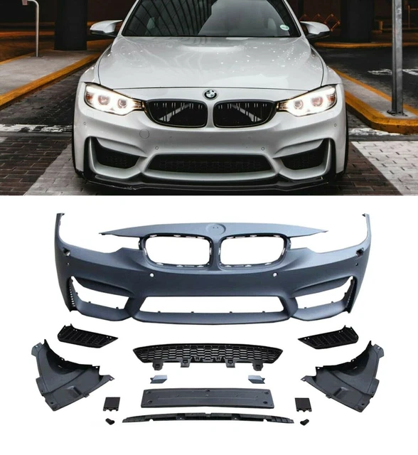 FRONT BUMPER BODYKIT Conversion Primed F80 M3 Style For Bmw F30 2012