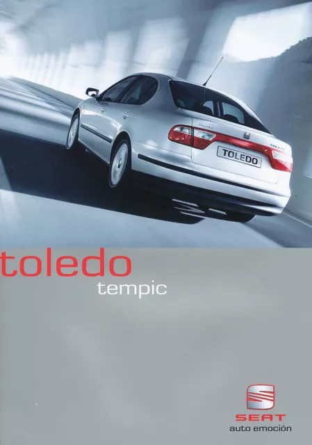 Seat Toledo Tempic Prospekt 2003 1/03 D Sondermodell brochure catalog broszura