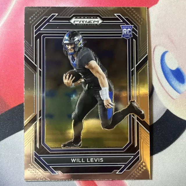 2023 Panini Prizm Draft Picks Will Levis RC #103 Kentucky Wildcats Card