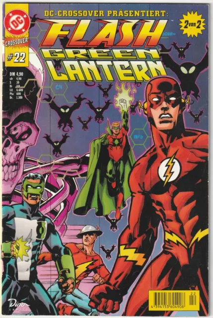 ✪ DC CROSSOVER 22 Green Lantern/FLash, Dino/DC Comics 1998 COMICHEFT Z1-