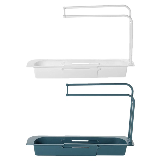 2 piezas estante de lavabo vajilla desagüe estante Contertop Dish Rack