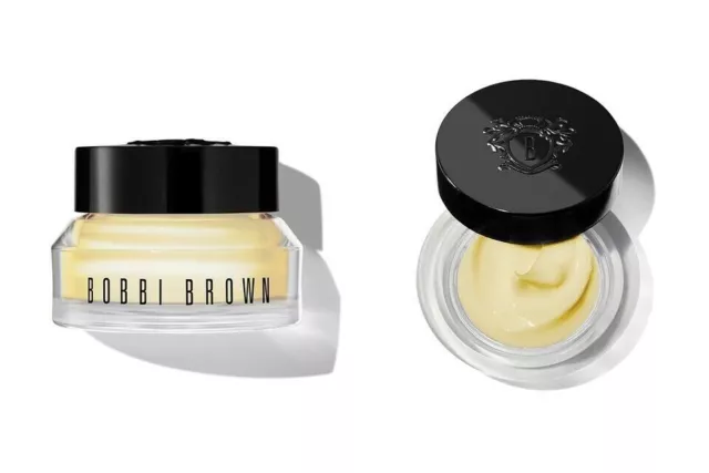 Crema imprimado base para ojos enriquecida con vitamina Bobbi piel suave 0,5 oz 15 ml en caja