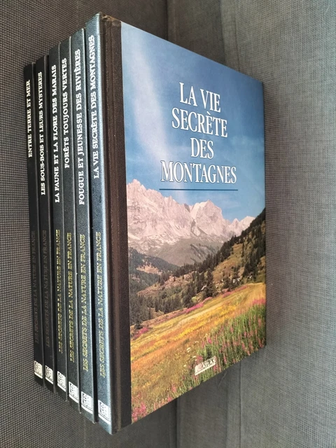 Collection 'La Vie Secrète De La Nature En France' – Éditions Atlas – 12 Volumes Complets