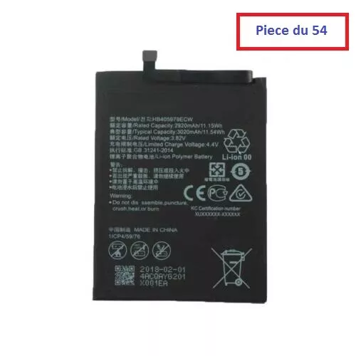 Batterie Interne Pour Huawei Y6 2019/ Pour Honor 6A Hb405979Ecw (#A65)