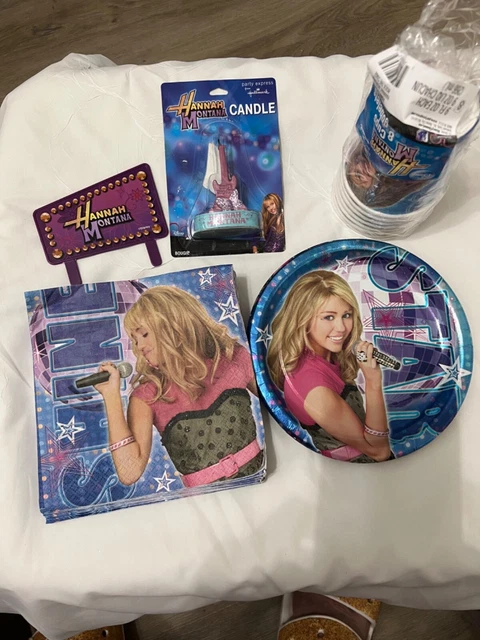 LEFTOVER-Hannah Montana Cake Topper Birthday Party Decor 2005 ￼