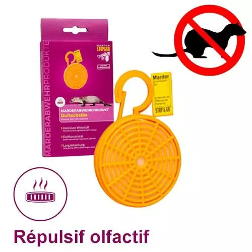 Stop&Go bloc odorant répulsif protection anti martre et rongeur ultra efficace