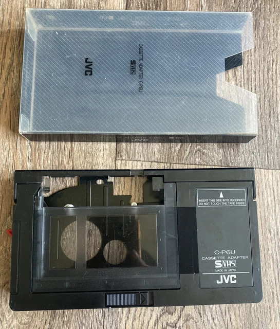 JVC CP6U MOTORISED Cassette Tape Adapter (Camcorder VHSC to VHS) £34.