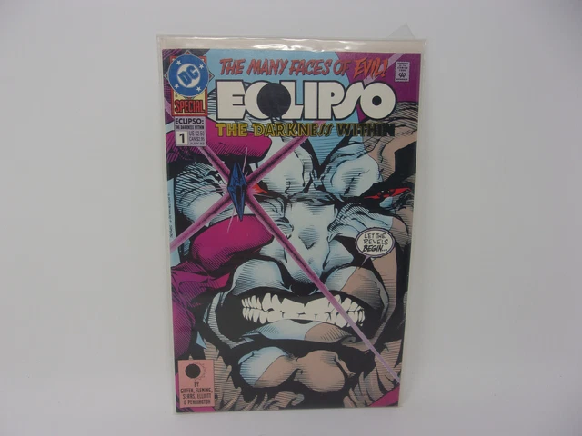 Eclipso The Darkness Within #1D  Dc Comics 1992 Many Faces Of Evil I23