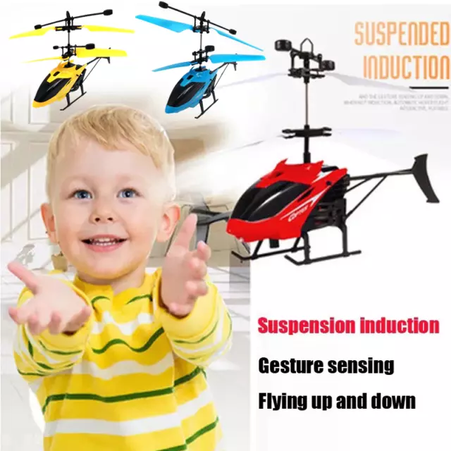 Kids Xmas Gift Easy To Operate Flying Helicopter With Gesture Control Usb