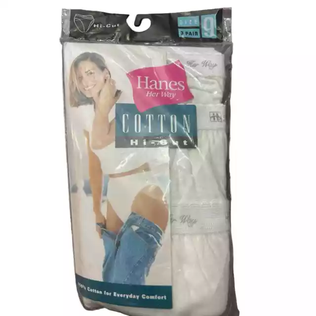 2 PACKAGES OF HANES HER WAY EVERYDAY BRIEF PANTIES BRAND NEW