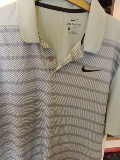 Nike Dri Fit Golf Polo Shirt In VGC Size Large