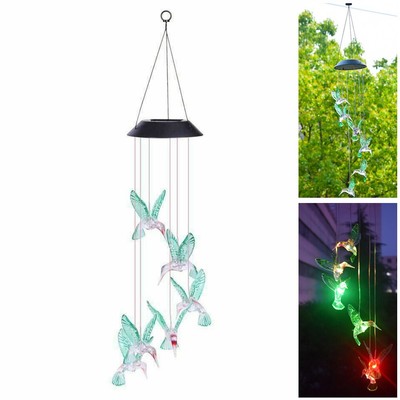 Colibri Vento Suoneria LED Colibrì Giardino Iarde Giardino Festa Energia Solare Furin 