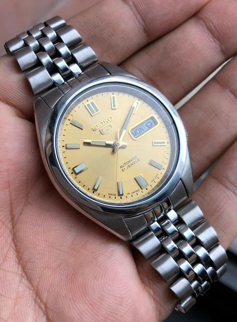 SUPERBE CADRAN GOLDEN SNXS81 Sunburst Hodinkee Datejust President