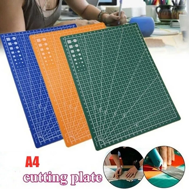3 piezas Alfombra de corte A4 almohadilla de patchwork almohadilla de corte herramientas de patchwork hágalo usted mismo herramienta de corte E3