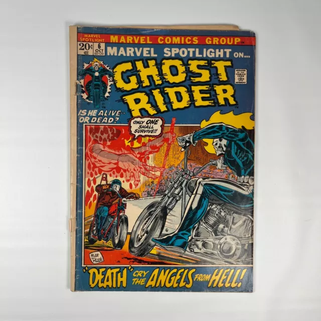 Marvel Spotlight #6 2nd Full Appearance of Ghost Rider Marvel 1972