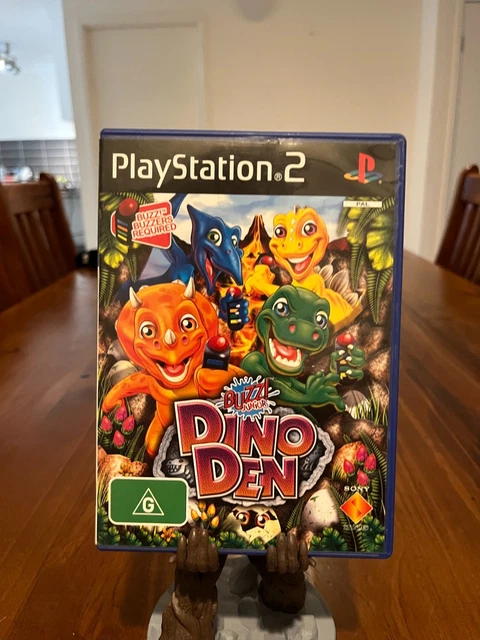 🦖 BUZZ! JUNIOR: Dino Den (Sony PlayStation 2, 2008) PAL CIB
