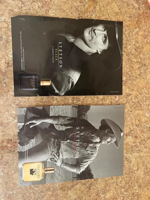STETSON COLOGNE MAGAZINE PAGE 2 PRINT ADS SEXY MATTHEW McCONAUGHEY ACTOR