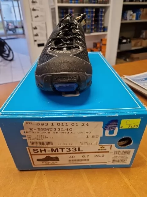 Fahrradschuhe Shimano SH-MT 33L Größe 40