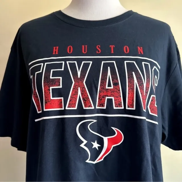 Houston Texans 47 Brand T-Shirt NFL Football Navy Blue Fan Gift Mens Size XL