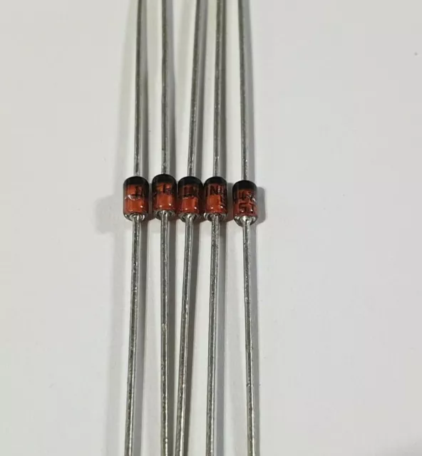 Zener Diode - 0.5W - 5 Pack - Multiple Values Available + 1N4148 - UK Free P&P 2