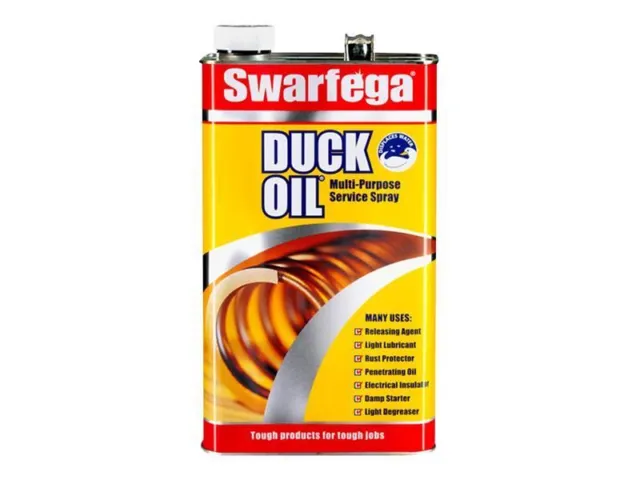 Swarfega Duck Oil 5 litre Lubricates & Protects SDO5L