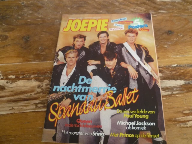 Joepie 1984: Spandau Ballet / Michael Jackson / Prince / Wham / Queen