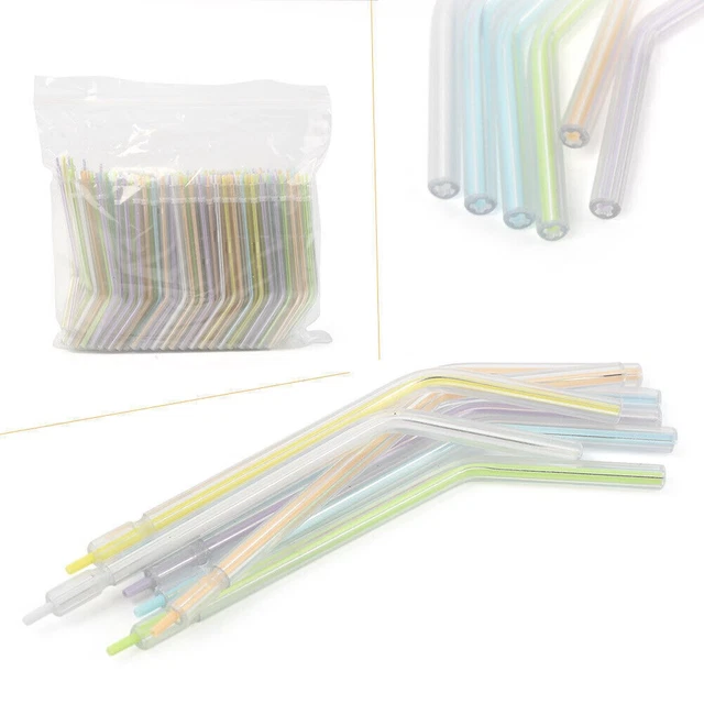 250 Rainbow Dental Air Water Syringe Tips – Disposable