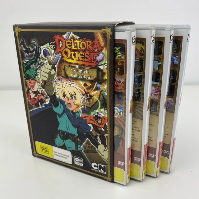 DELTORA QUEST - Complete Series Collection DVD Box Set Season 1-4 ...