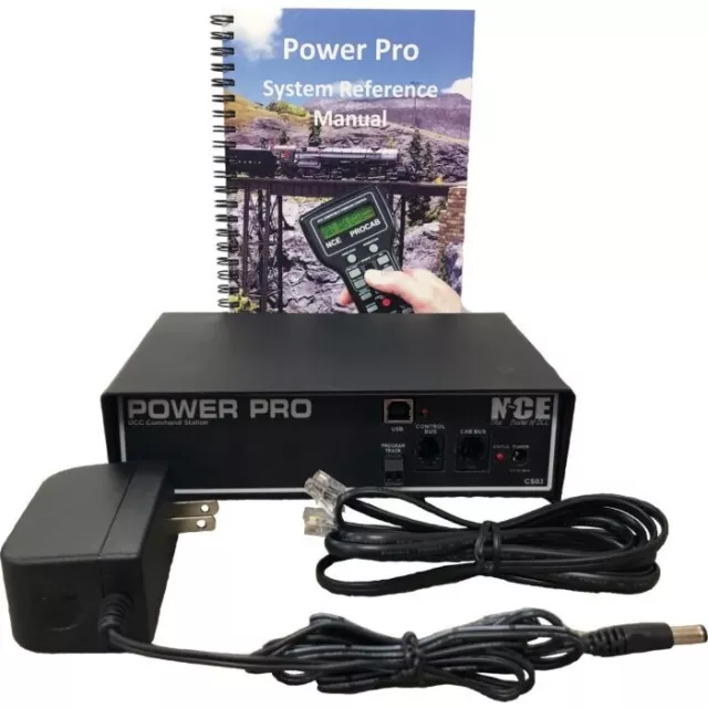 NCE NEW 2024 CS03 DCC Power Pro Command Station 524050 311.96