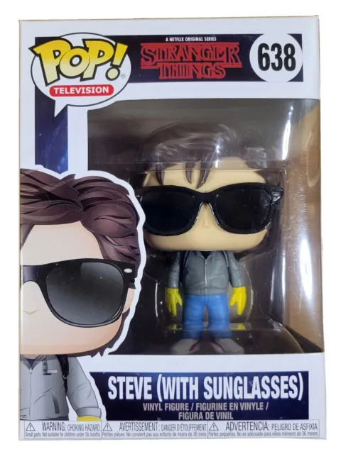 Funko POP! Television: Stranger Things #638 STEVE (w/Sunglasses), In Protector,