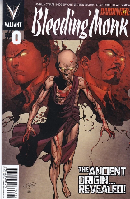 Valiant Comics Harbinger Bleeding Monk #0 March 2014 Fast P&P Same Day Dispatch