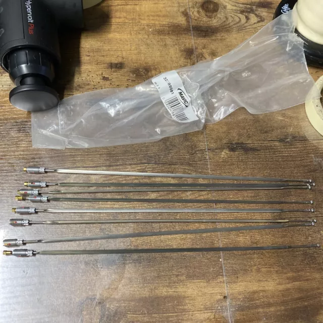 Mavic Ksyrium elite 2006 non drive side spokes 307 mm lot of 8 (7827) Mavic Ksyrium elite 2006 non drive side spokes 307 mm lot of 8 (7827)