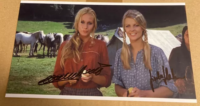 Bud Spencer Terence Hill Autogramm Von Beiden! Siedlerfrauen Gisela Hahn Rar!