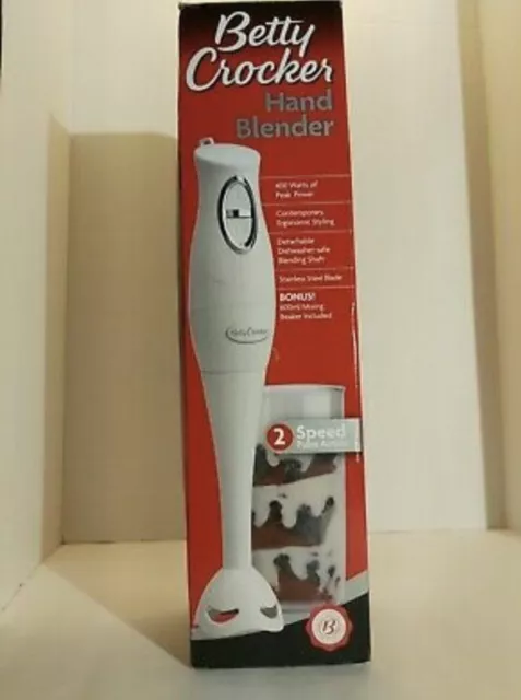 Betty Crocker® BC-1303CK Immersion Hand Blender with 600 ml. Beaker 