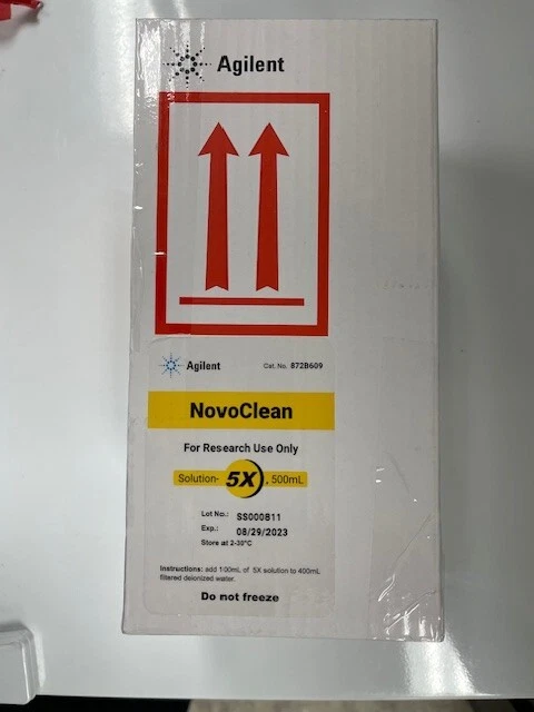 Agilent NovoClean 5x Soluzione 500ml - Detergente Da Laboratorio 872B609