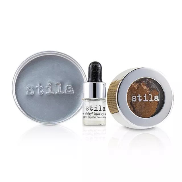 NEW Stila Magnificent Metals Foil Finish Eye Shado (Comex Copper) 2pcs Womens