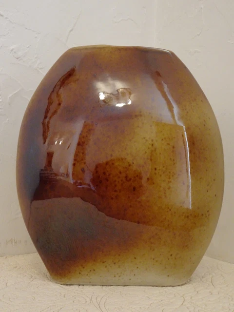 Grand Vase Vintage 32 Cm - Design Rare, Très Bon état, Pour Collectionneurs