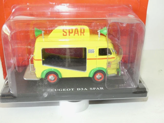 Lot De 2 Modèles Réduits 1/43 : Peugeot D4 Et Citroën 403 Break Tour De France - Occasion