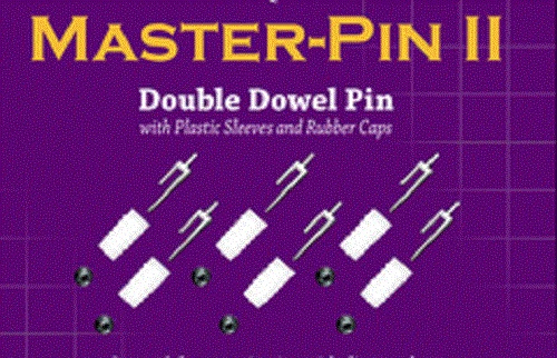 Dental Lab 1000 Sets Master Pin II Double Dowel Pins with Plastic Sleeves New