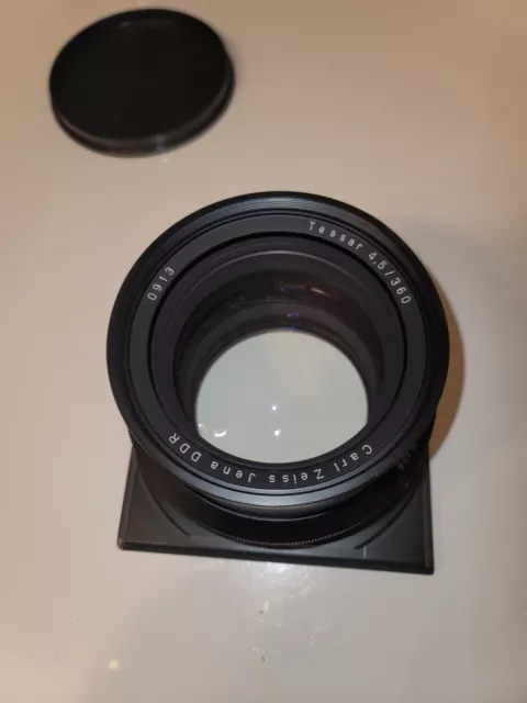 Carl Zeiss Jena DDR Tessar 4,5/360 Kamera Objektiv