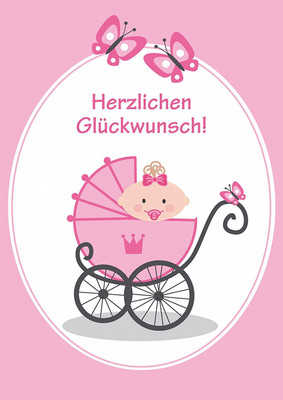 Carte Felicitations Naissance Fille A Vendre Picclick Fr