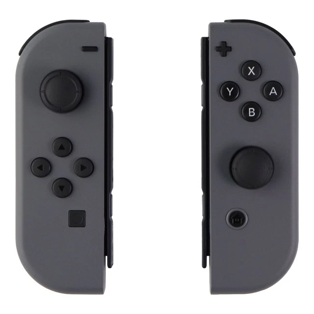 NINTENDO SWITCH(L/R)OEM JOYCON Controllers with Strap Gray Good £124.