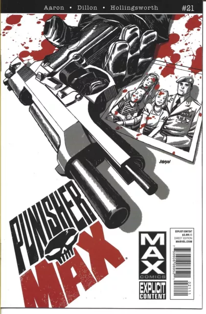 Punisher Max #21 Marvel Comics 2012 Bagged And Boarded
