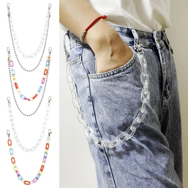 Rock Keychain Pants Chain Chain Keychain Waist Chain Trousers Decoration
