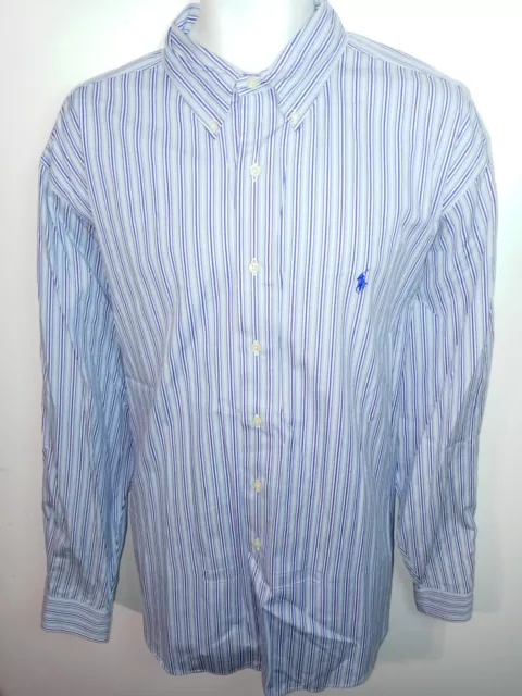 Ralph Lauren - Dress Shirt - Size: 17.5 - XL - Classic Fit