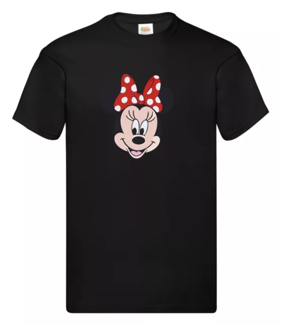 Disney Minnie Mouse Cute Cartoon Women Girls T-shirt top Tee birthday gift