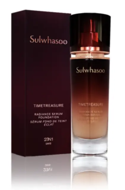 Sulwhasoo Time Treasure Radiance Serum Foundation 30ml K-Beauty