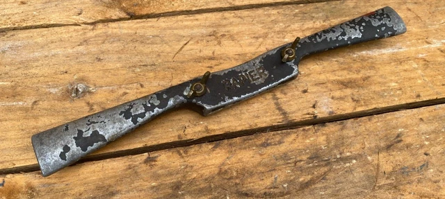 Vintage Rapier Curved Sole Spokeshave Carpenters Metal Body Spoke Shave Tool