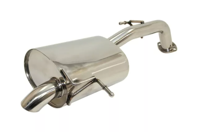 Yonaka Fits 13-17 Hyundai Elantra GT 2.5" Axleback Performance Muffler Stainless